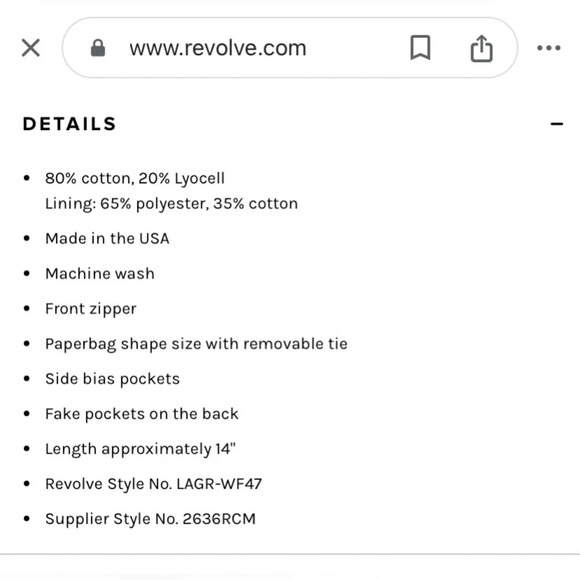 L'AGENCE Blue Jean Shorts - Picture 11 of 11